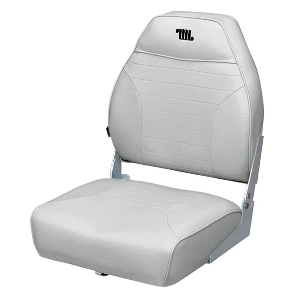 Wise Wise 8WD588PLS-717 Plastic-Frame Seats - Grey 8WD588PLS-717